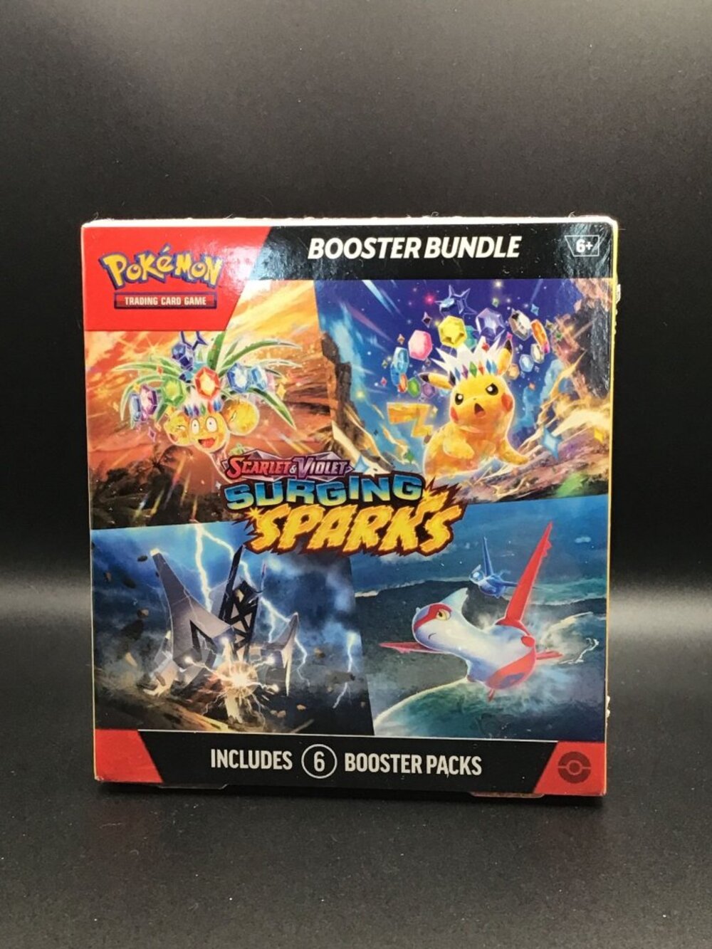 Pokemon TCG Surging Sparks Booster Bundle Factory Sealed 6 Packs New Sealed